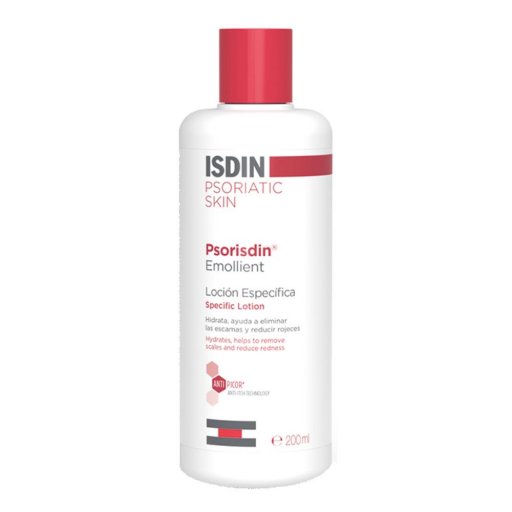 Isdin Psorisdin Emollient Lozione Cheratoregolatrice Quotidiana 200ml - Cura Psoriasi e Idratazione