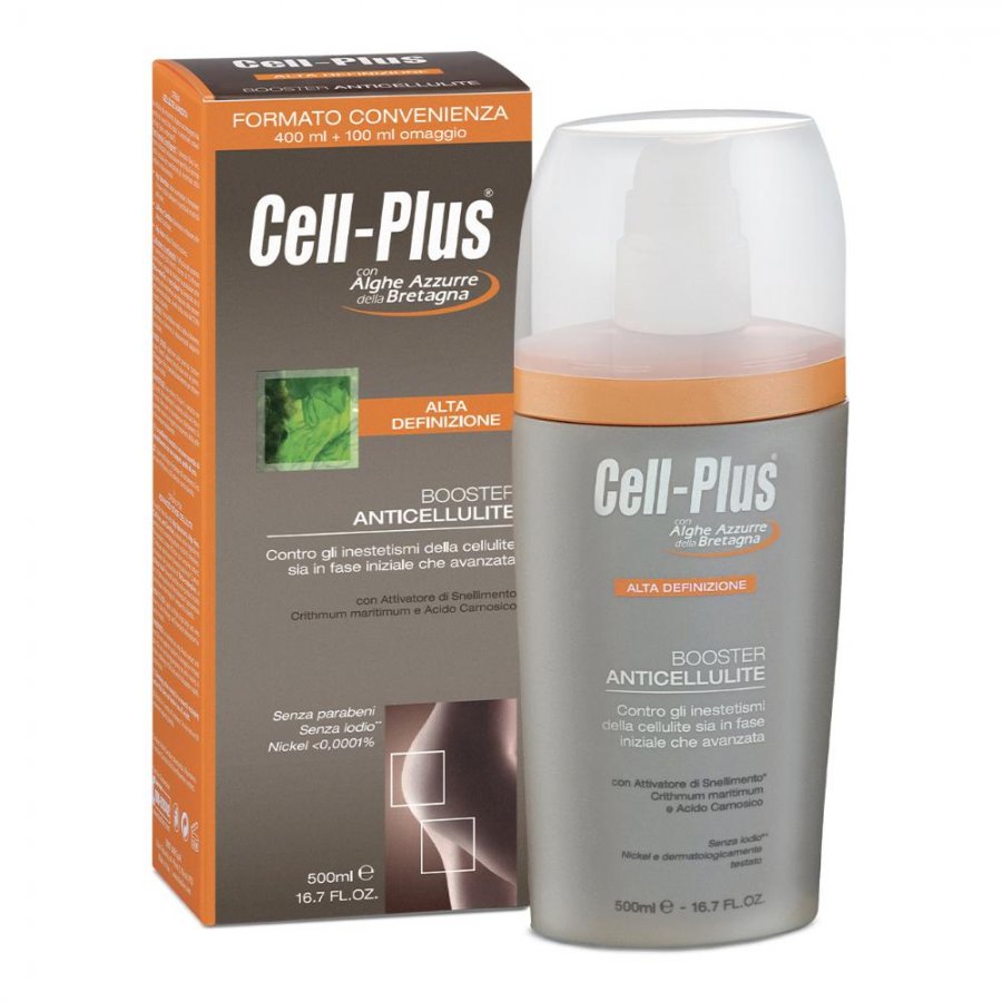 Cell Plus Alta Definizione Booster Anticellulite 500ml Edizione Limitata - Trattamento Cosmetico per la Cellulite