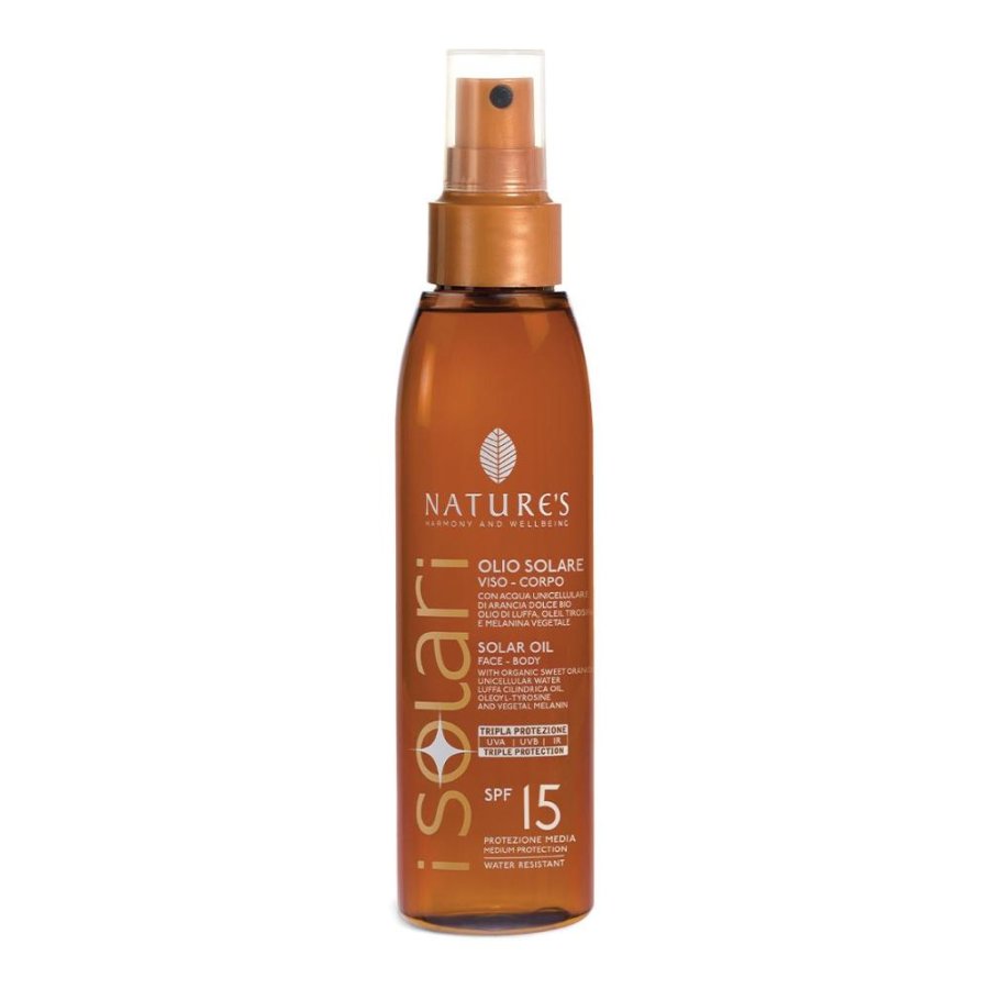 Nature's Sol Olio Solare Spf15