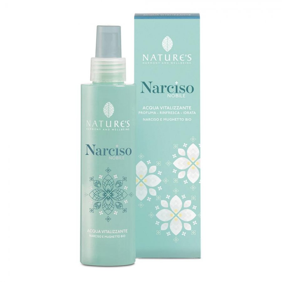 Nature's Narciso Nobile Acqua Vitalizzante 150ml - Acqua Vitalizzante con Note Floreali di Narciso e Mughetto