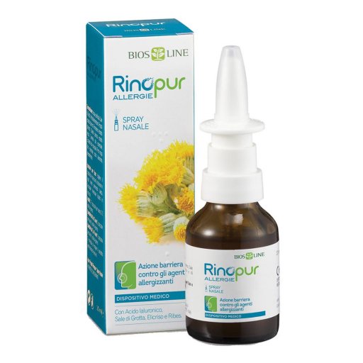 Rinopur Allergie Spray Nasale 30ml - Soluzione per Rinite Allergica