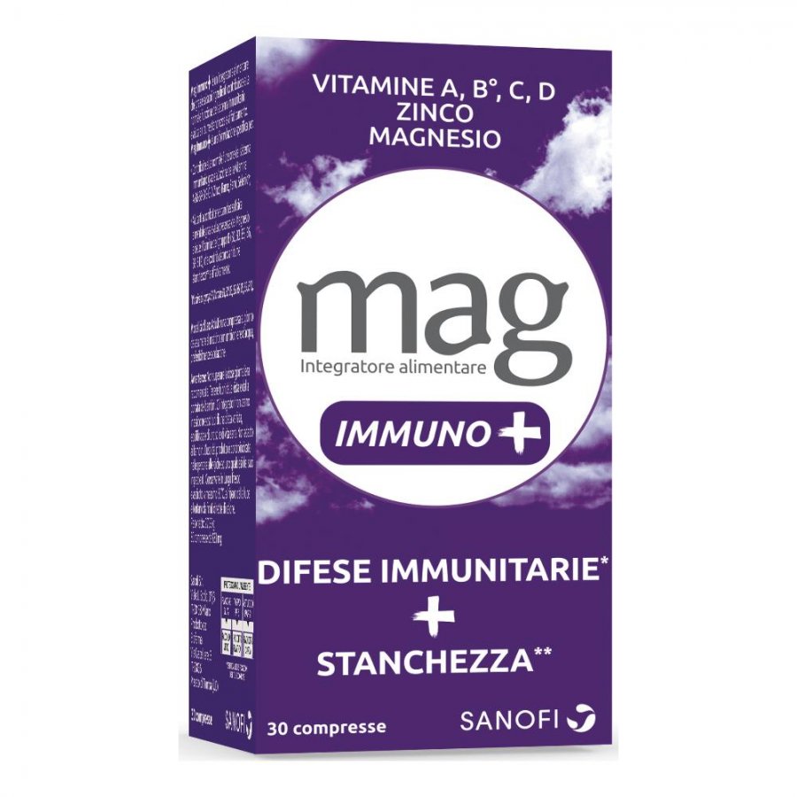 MAG Immuno+ 30 Compresse - Integratore per le Difese Immunitarie