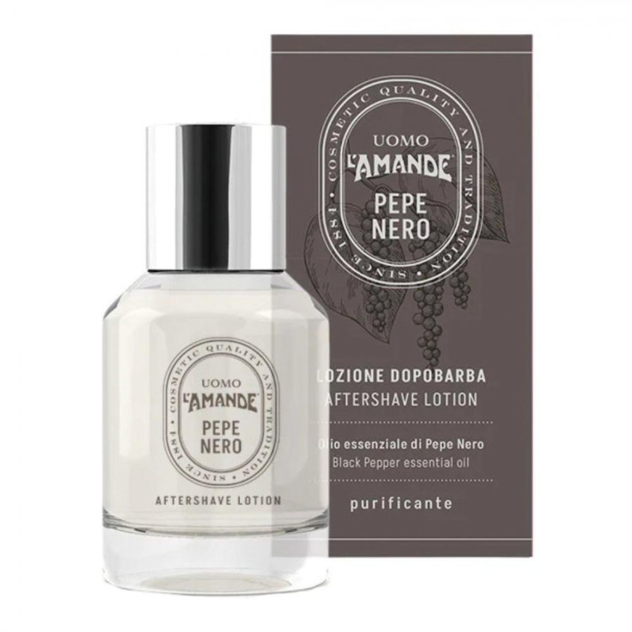 LOZIONE DOPOBARBA PEPE NERO 100ML