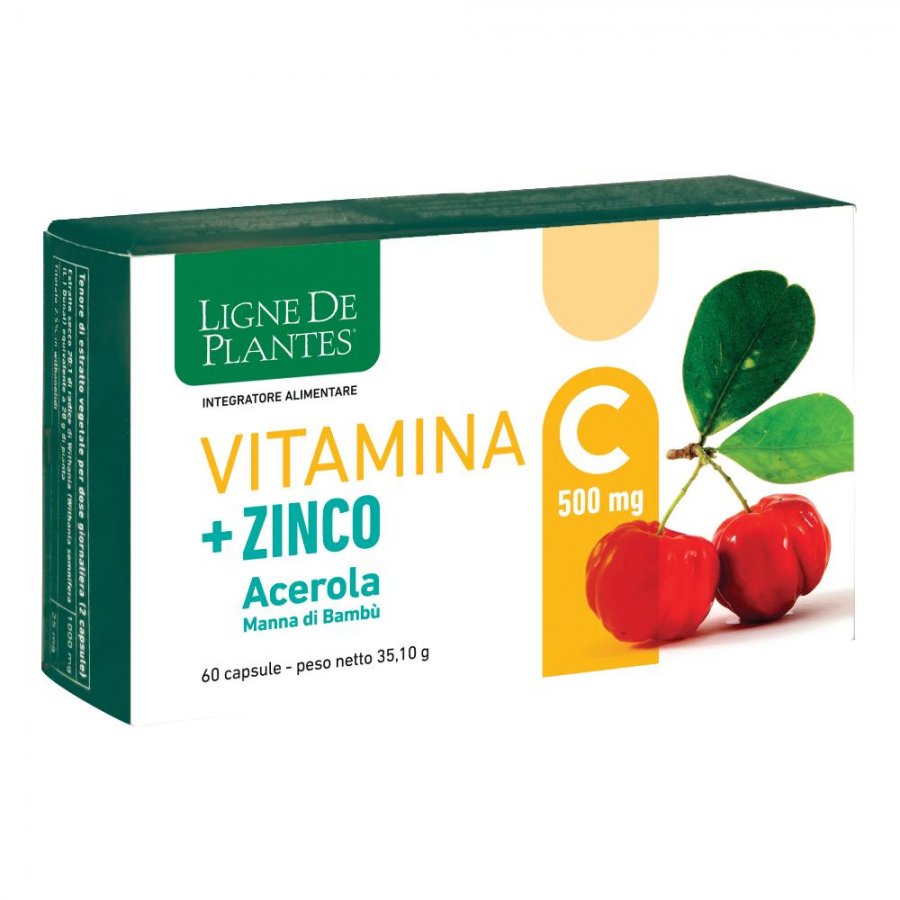 Vitamina C + Zinco - Integratore per il Sistema Immunitario e la Salute della Pelle