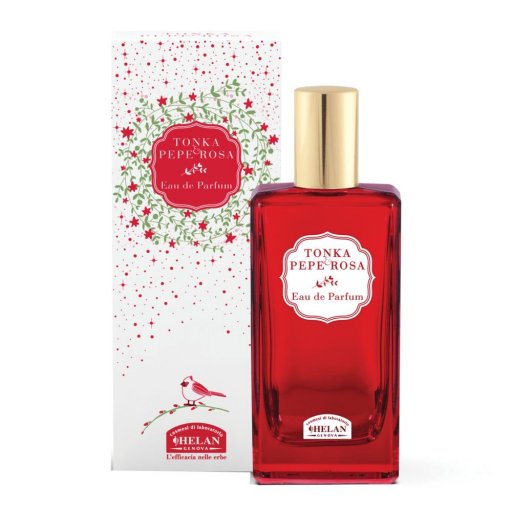 I Profumi Tonka & Pepe Rosa EDP, Helan, Eau de Parfum 10 ml, Fragranza Unisex