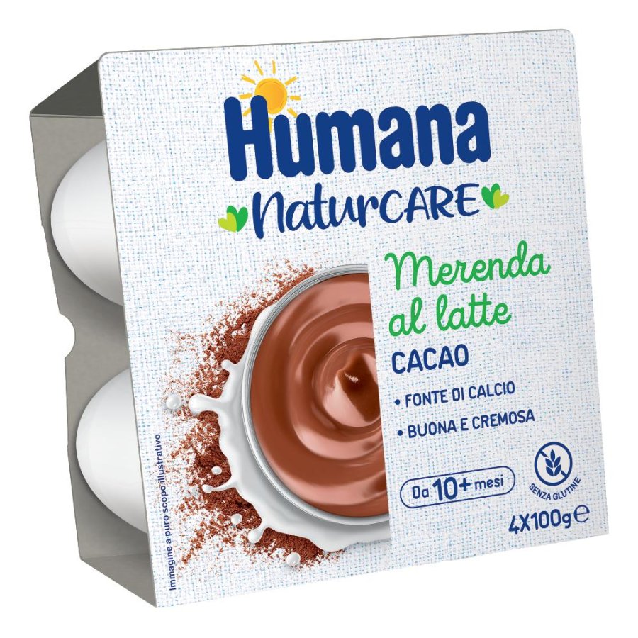 Humana Merenda Cacao, 4 x 100 g