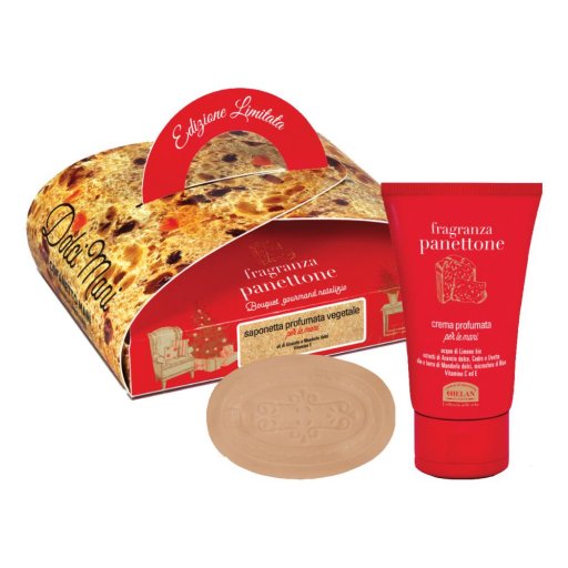 Helan - Panettone Cofanetto Dolce Mani Crema e Sapone Confezione 2 Pezzi - Kit per il Benessere delle Mani