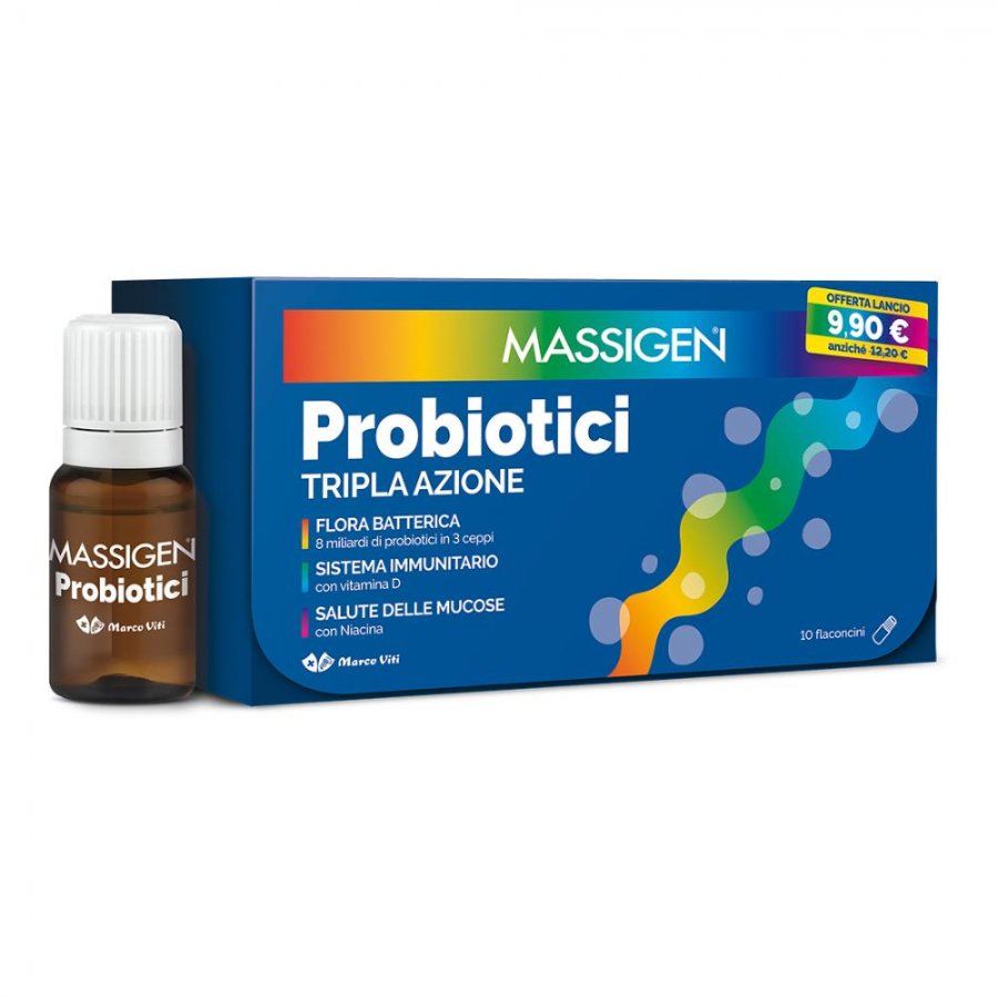 Massigen Probiotici  - 10flx8ml