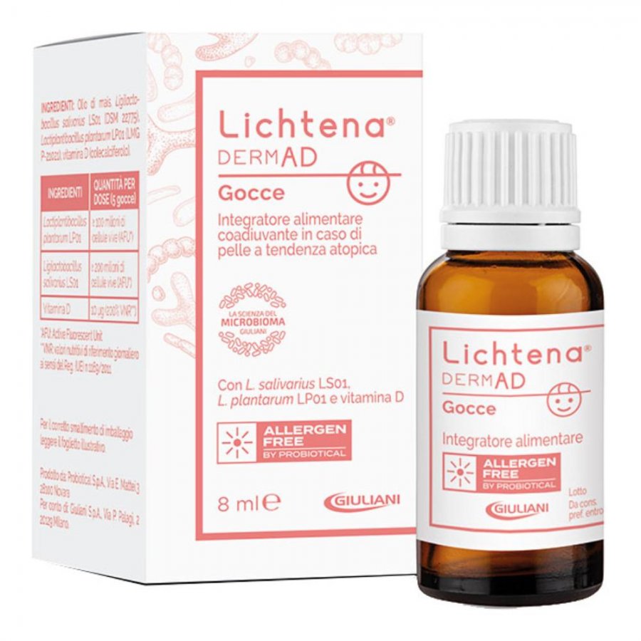 LICHTENA DERMAD Gtt 8ml