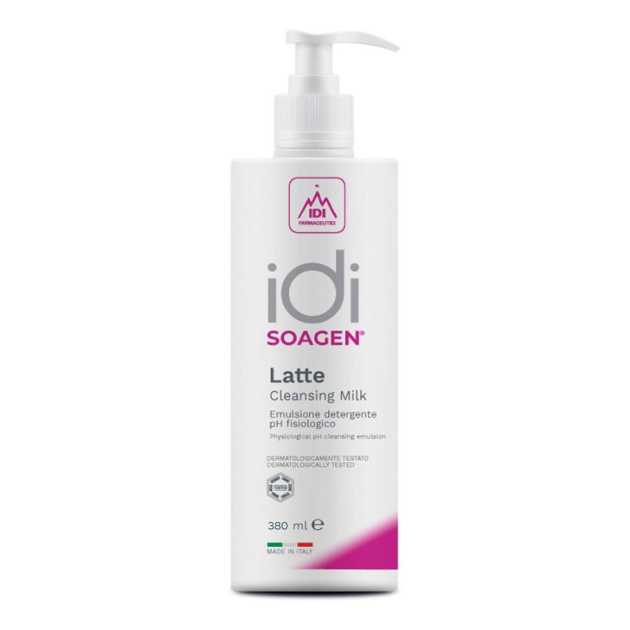 IDI Farmaceutici, Soagen Latte Detergente Viso, 400 ml