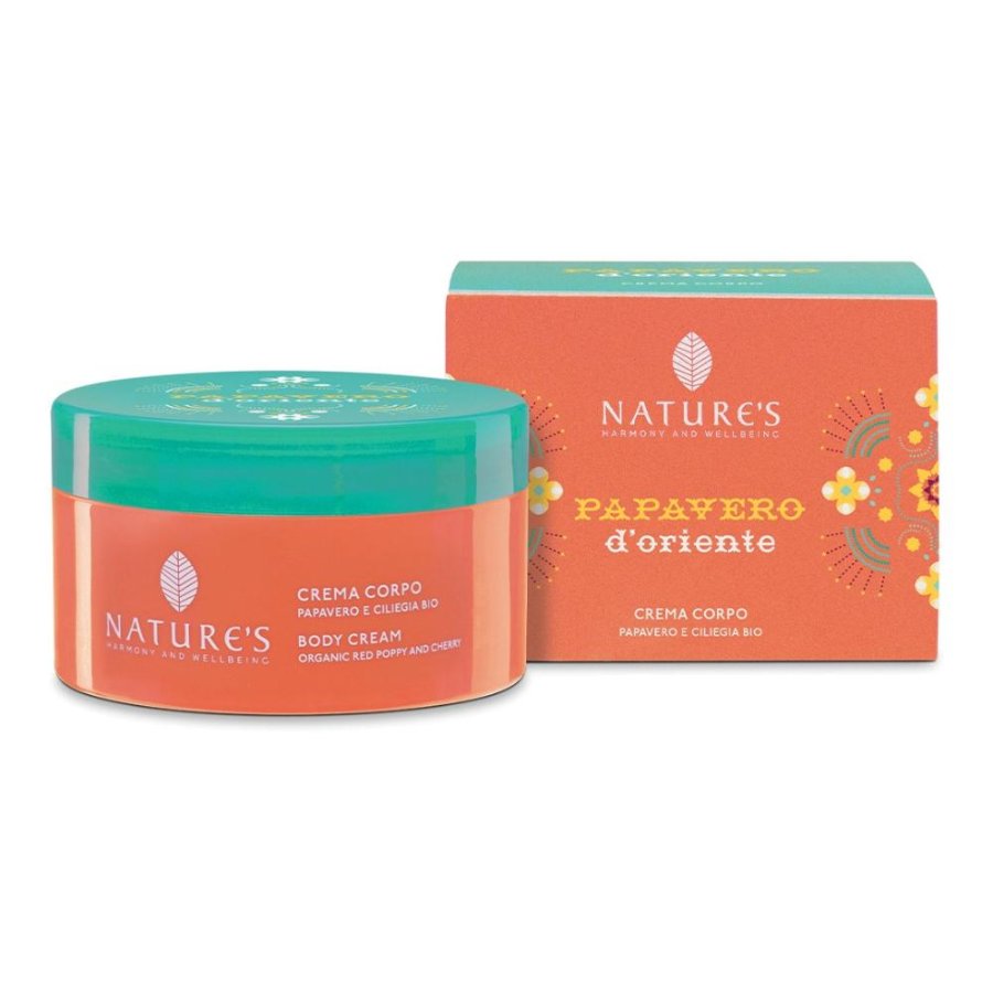 Papavero d'Oriente Crema Corpo, 200 ml