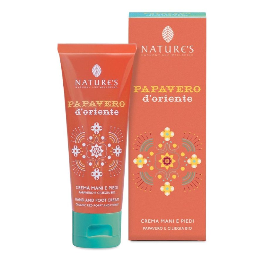 Papavero d'Oriente Crema Mani e Piedi, 75 ml Papavero d'Oriente Crema Mani e Piedi, 75 ml
