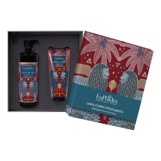 Euphidra Cofanetto Bergamotto & Patchouli, Corpo Doccia Gel 400 ml + Crema Corpo 200 ml Euphidra Cofanetto Bergamotto & Patchouli, Corpo Doccia Gel 400 ml + Crema Corpo 200 ml