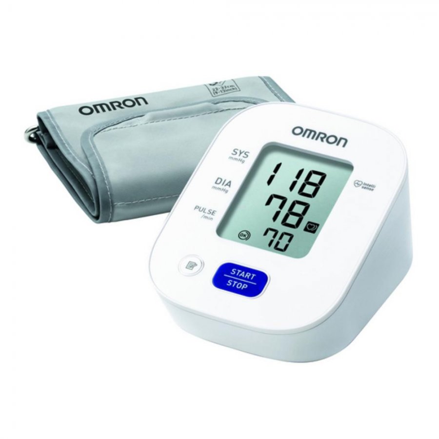 Omron M2 Misuratore Di Pressione con Bracciale Automatico - Monitoraggio Preciso della Pressione Arteriosa