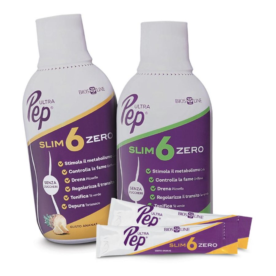 ULTRAPEP Slim6 Zero Mango500ml