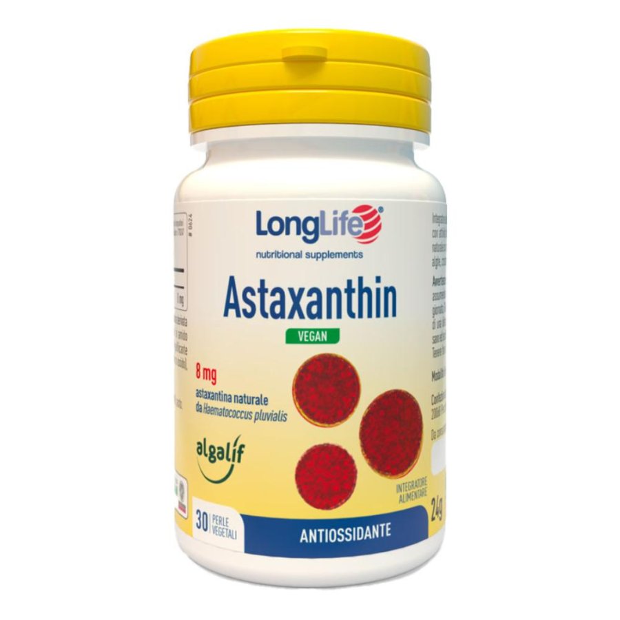 LongLife, Astaxanthin, 30 Perle  LongLife, Astaxanthin, 30 Perle
