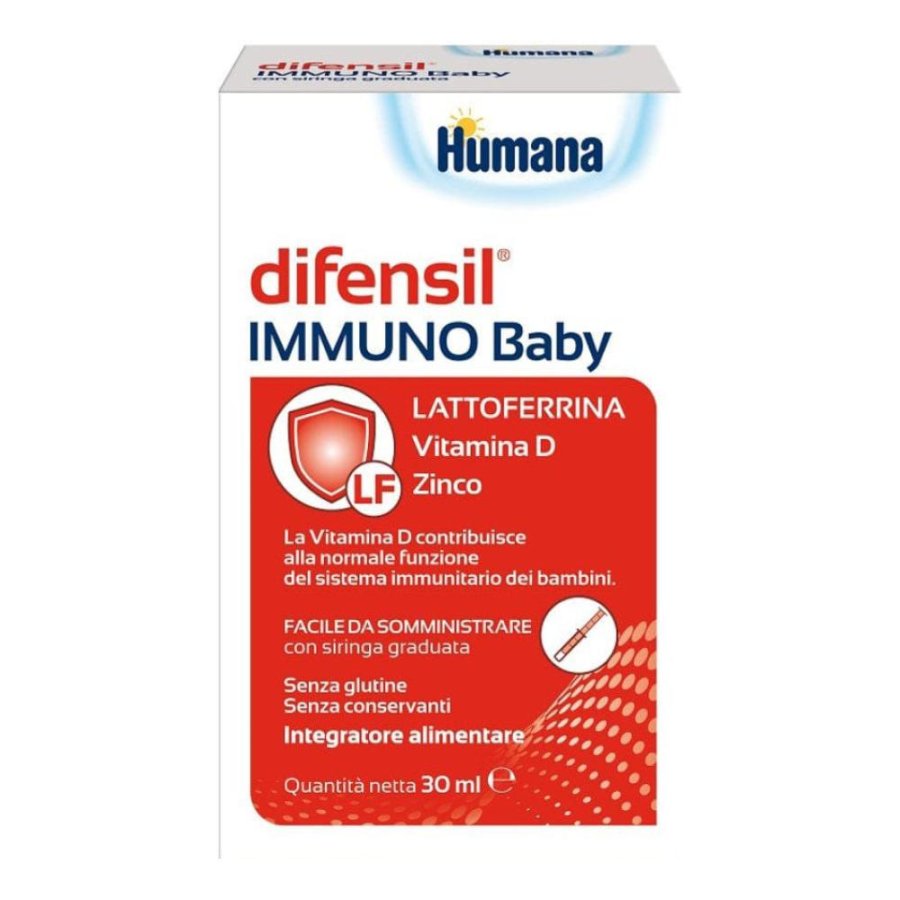 Humana, Difensil Immuno Baby, 30 ml