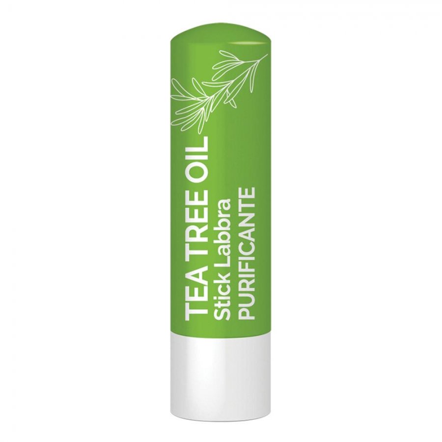 Stick Labbra Purificante Tea Tree 4ml - Idratazione e Freschezza Naturale per Labbra Rigenerate