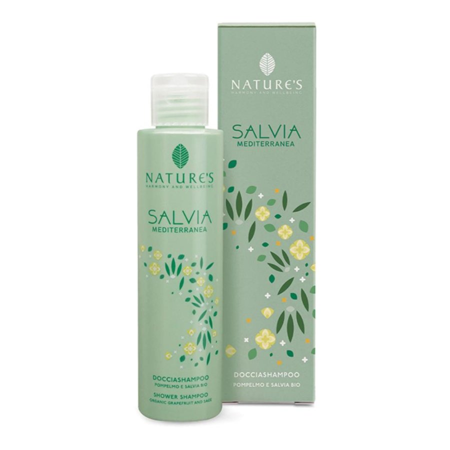 Salvia Mediterranea Nature's Docciashampoo Uomo, 100 ml
