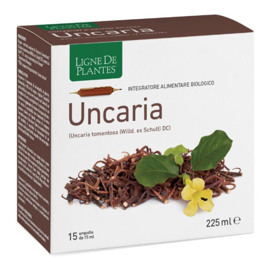 Ligne Uncaria Bio 15amp 15ml Ligne Uncaria Bio 15amp 15ml