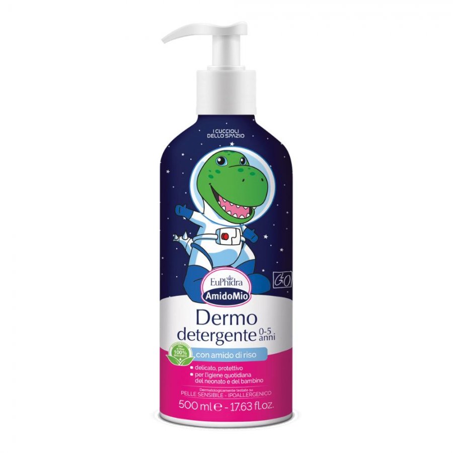 Euphidra Dermo Detergente 0-5 Amidomio 500ml - Detergente Delicato per Neonati e Bambini