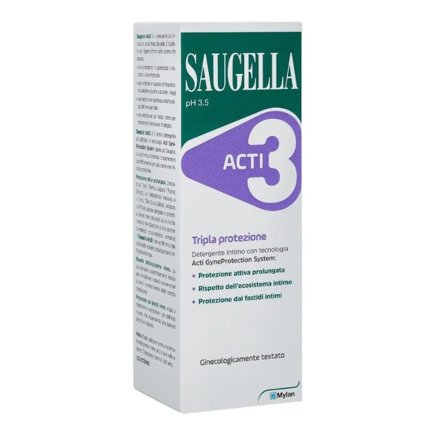 SAUGELLA ACTI3 10 Salviettine SAUGELLA ACTI3 10 Salviettine