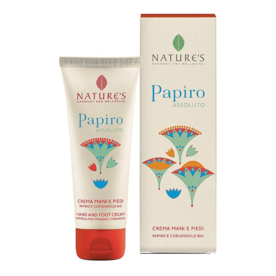 Nature's Papiro Assoluto Crema Mani e Piedi, 75 ml