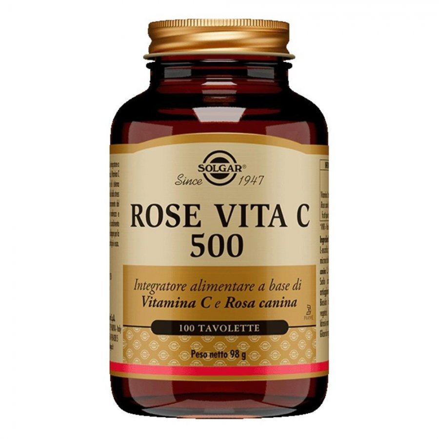 ROSE VITA  C500 100*Tavolette SOLGAR