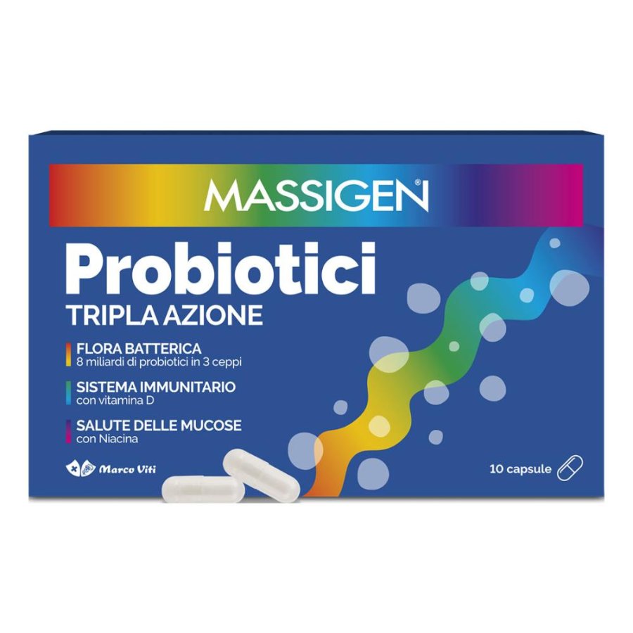 MASSIGEN PROBIOTICI 10CPS 2024