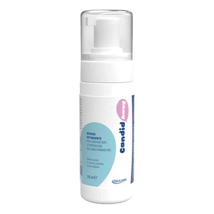 CandidAway, Mousse Detergente Intimo Bruciore e Irritazioni, 150 ml