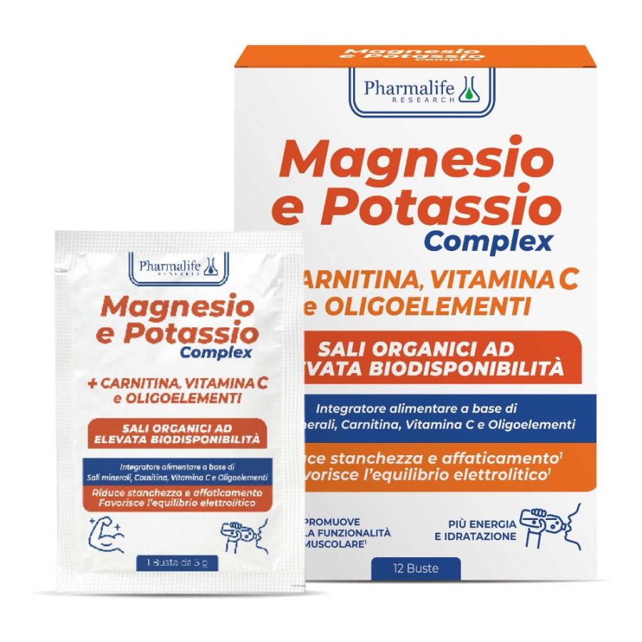 MAGNESIO e POTAS COMPL 12BUST