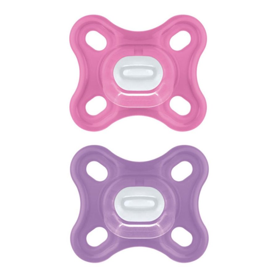 MAM COMFORT 0-3M SIL FEMM 2PZ