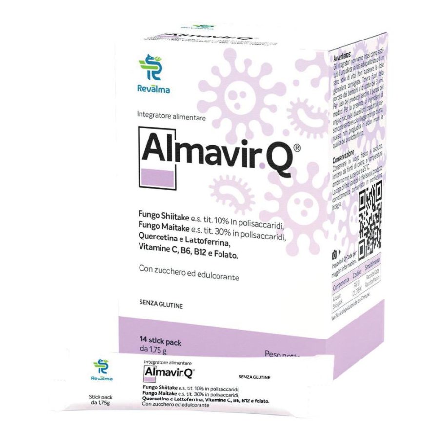 Almavir Q – Integratore Immunitario Naturale 14 Stick pack 