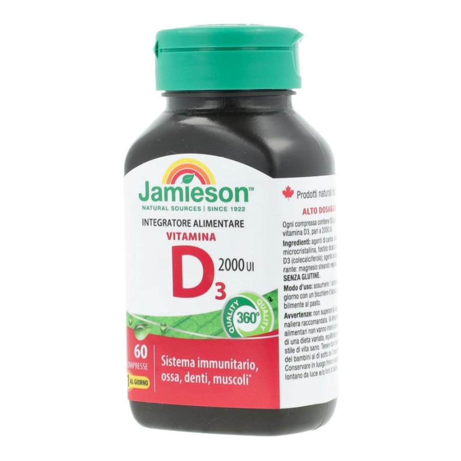 VIT D3 2000UI 60CPR JAMIESON