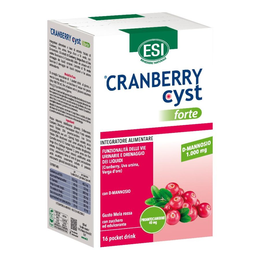 Esi Cranberry Cyst Ft 16pocket
