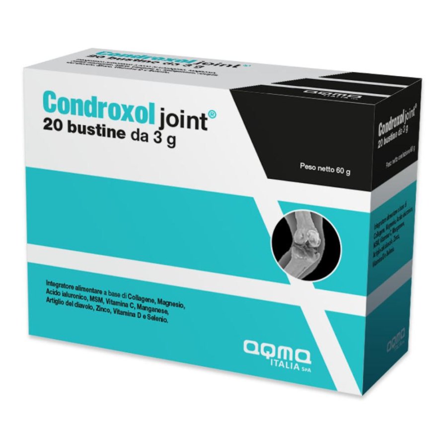 Condroxol Joint 20 bustine, Integratore articolazioni, muscoli e ossa