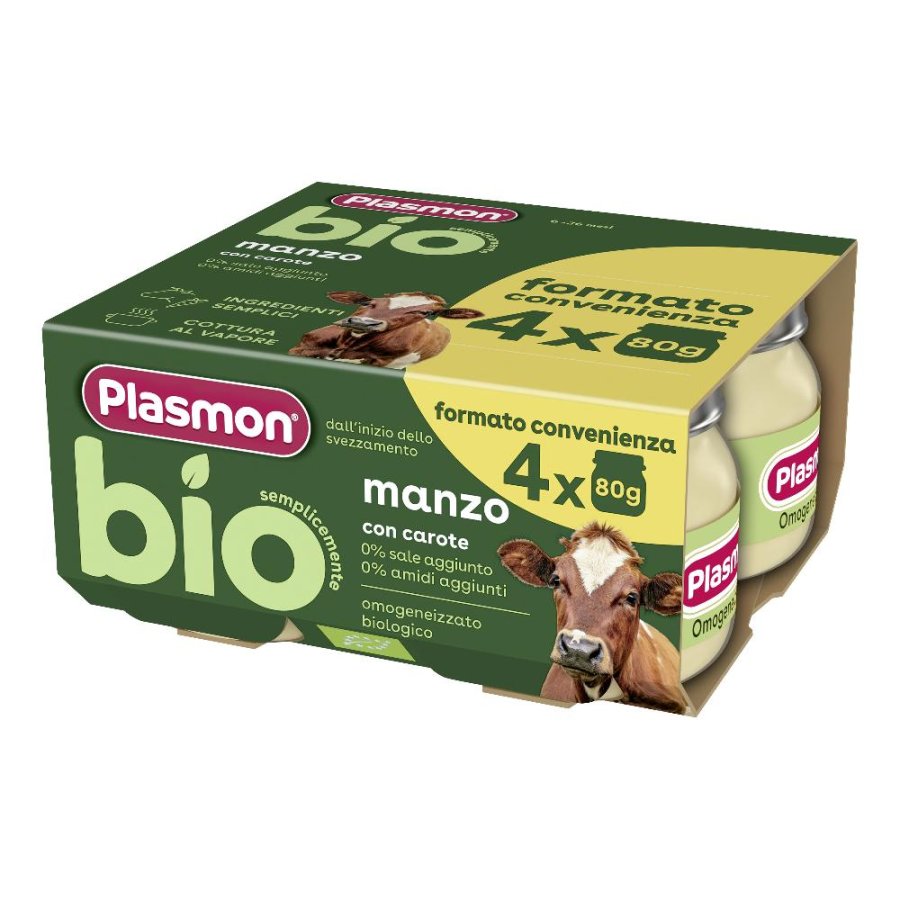 PLASMON BIO OMOG MANZO 4PZ