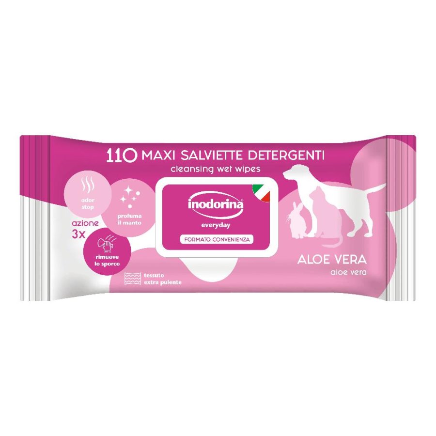 INODORINA REFRESH SALVIETTE ALOE VERA 110PZ
