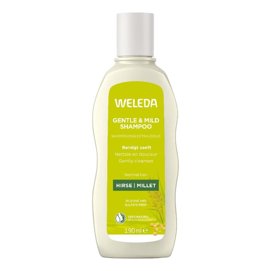 WELEDA Shampoo Trattante Miglio, 190 ml