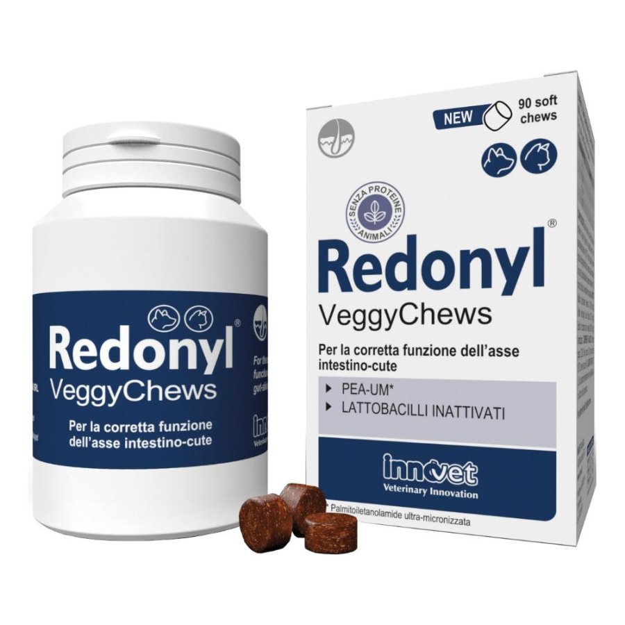 REDONYL VEGGY CHEWS CANE/GATTO 90CPR - INNOVET