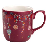 Neavita, Mug Rossa Natale, 400 ml 