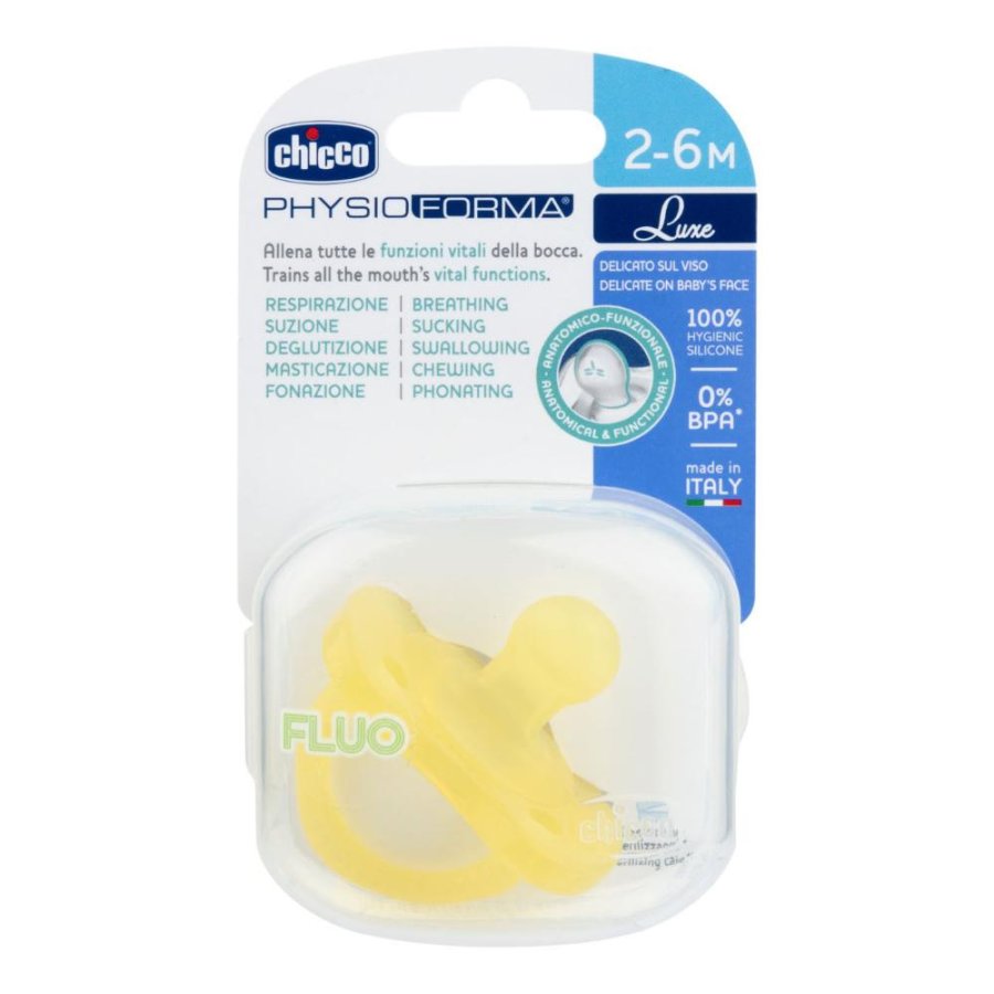 CH Gomm.Luxe Fluo 2-6Giallo1pz