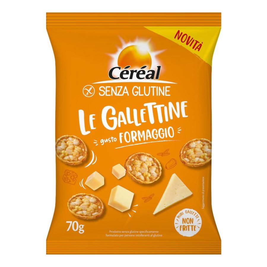 CEREAL Gallettine Formaggio70g CEREAL Gallettine Formaggio70g