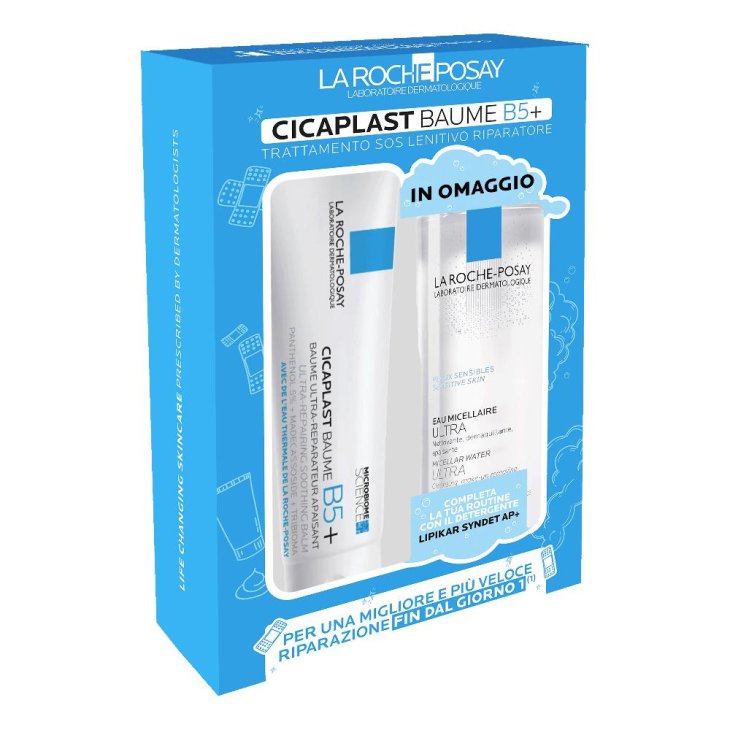 La Roche-Posay, Cicaplast Baume B5+ + Acqua Micellare, 100 ml + 50 ml