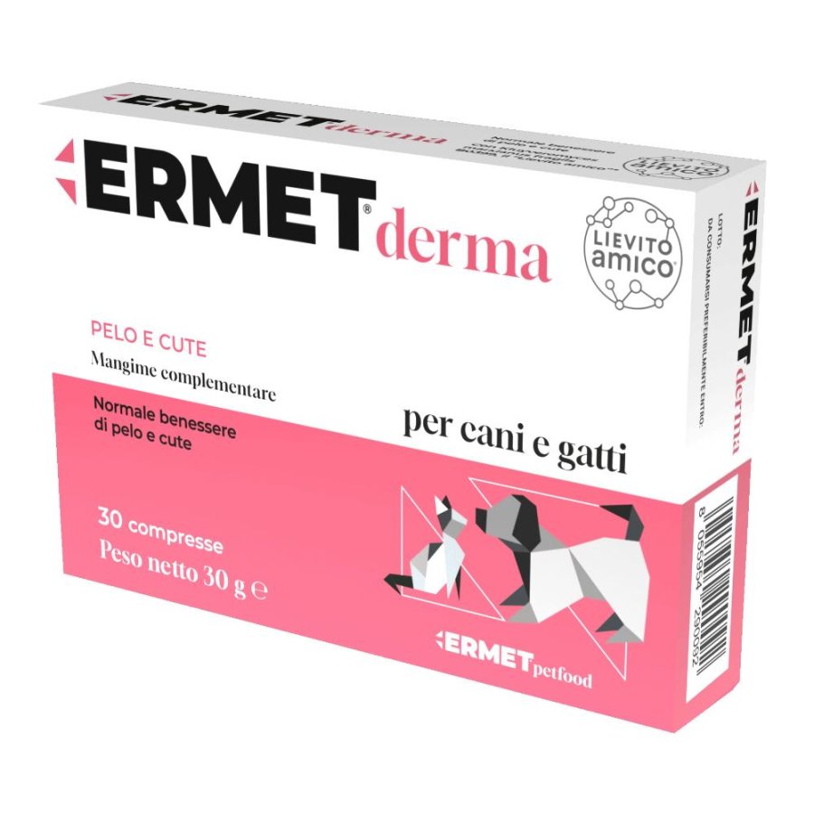 ERMET DERMA PELO E CUTE 30CPR ERMET DERMA PELO E CUTE 30CPR