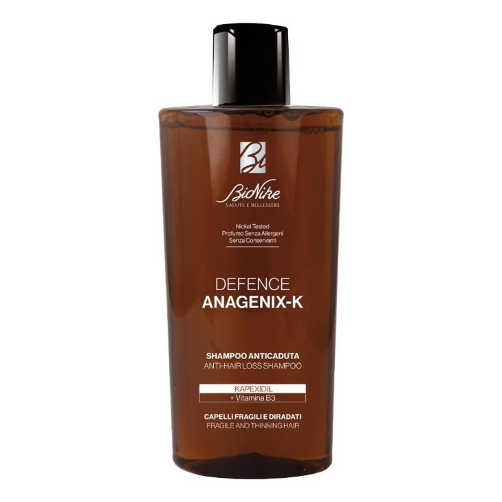 Bionike Defence Anagenix-K Shampoo Anticaduta Capelli Fragili, 200 ml Bionike Defence Anagenix-K Shampoo Anticaduta Capelli Fragili, 200 ml