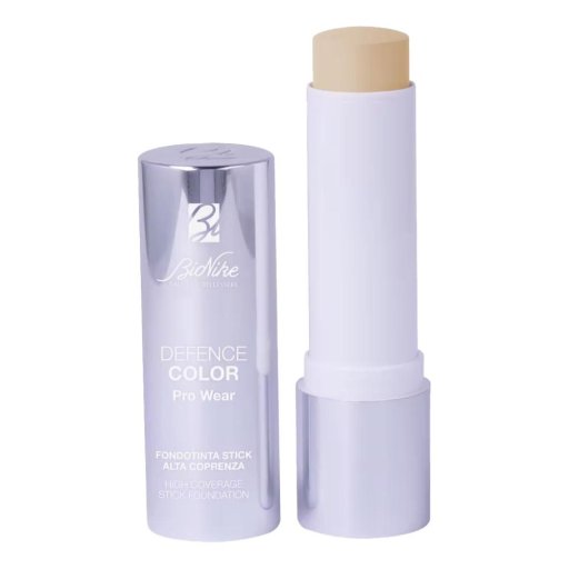 Bionike Defence Color Pro Wear Fondotinta in Stick Alta Coprenza 02 Cream, 14 ml