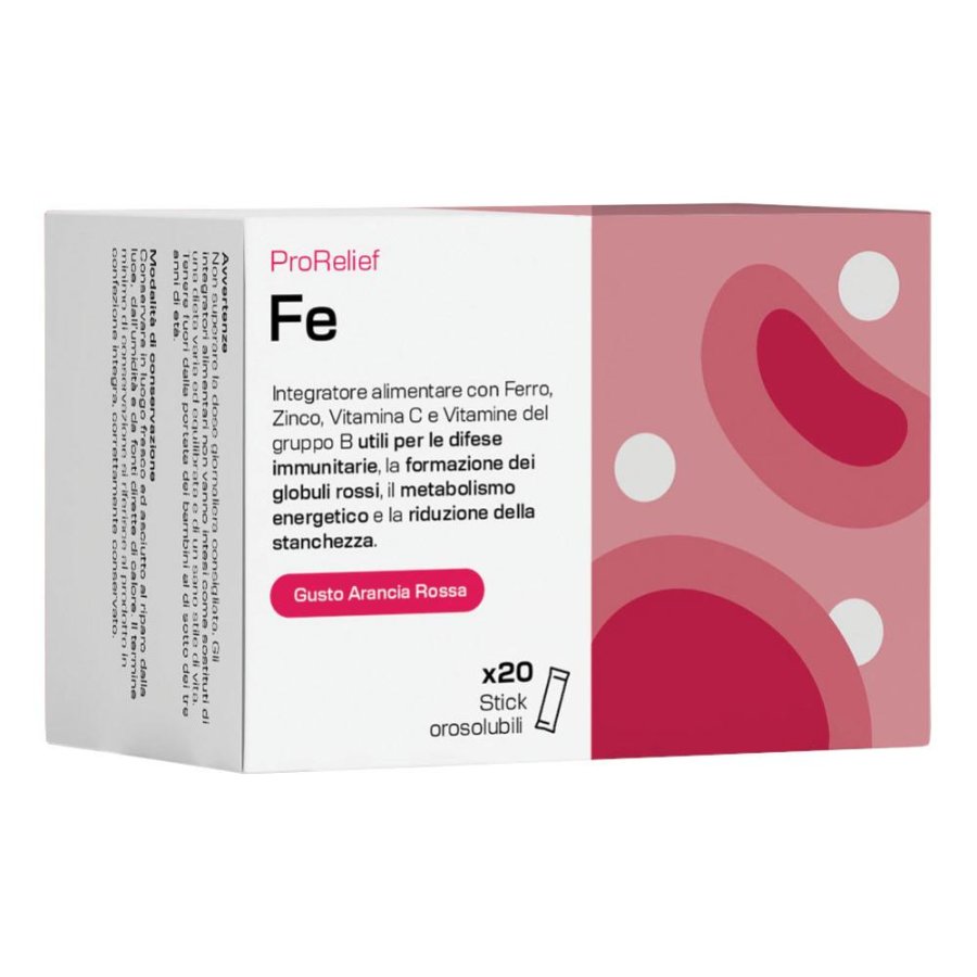 PRORELIEF FE 20STICKPACK 1 5G PRORELIEF FE 20STICKPACK 1 5G