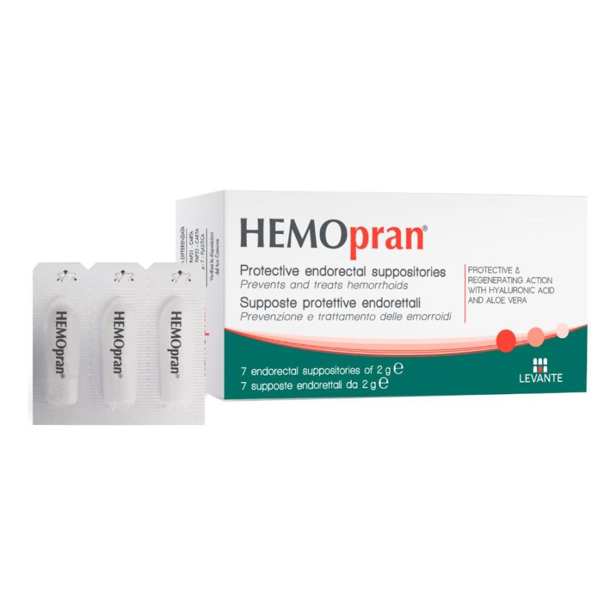 Hemopran Supposte Endorettali, 7 pezzi