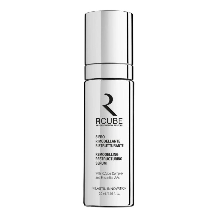 Rilastil RCube Siero Viso Rimodellante Ristrutturante, 30 ml